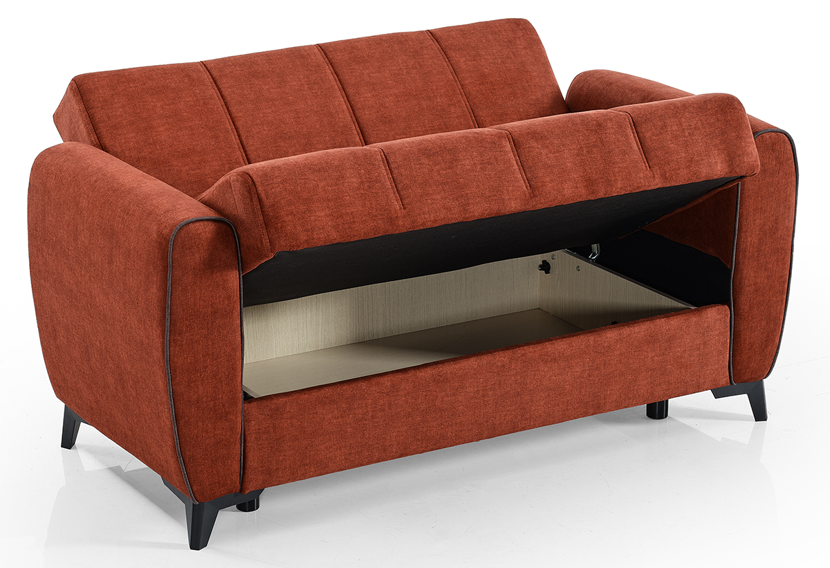 Απεικονίζεται ο αποθηκευτικός χώρος του έπιπλου.